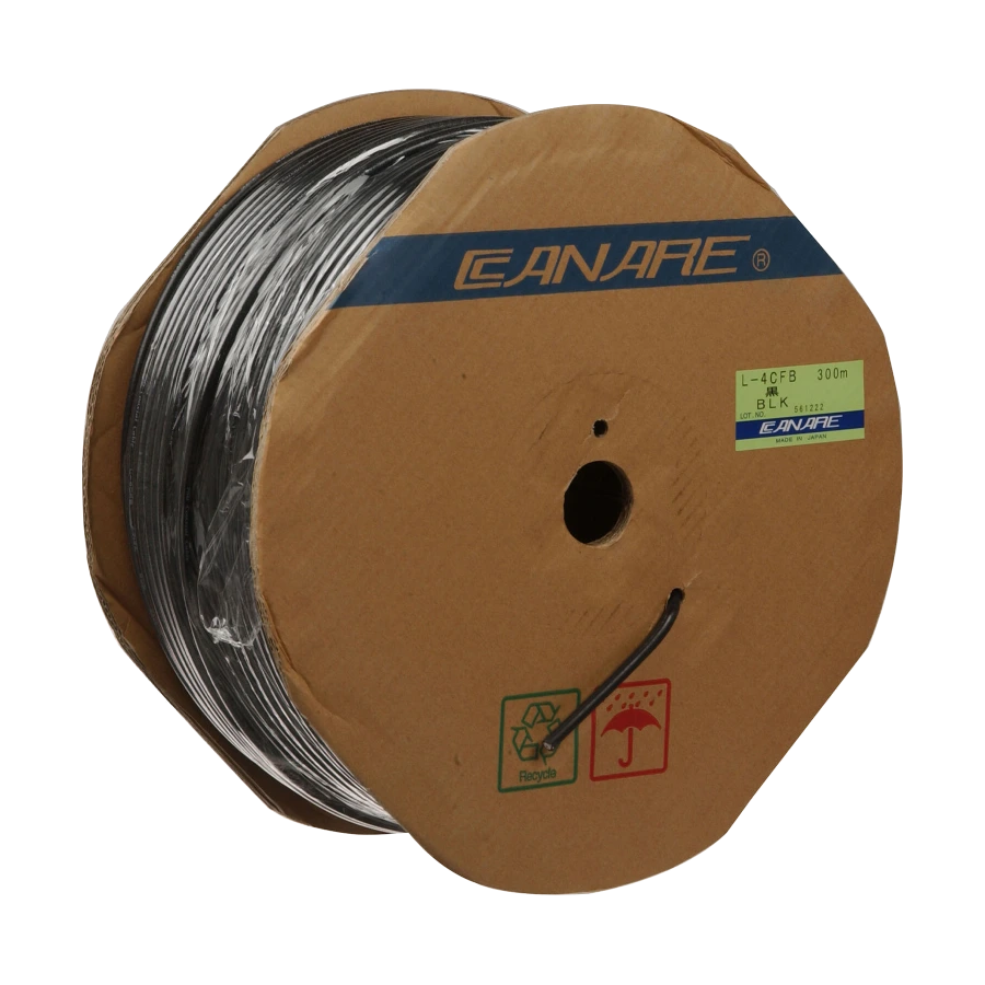 Canare L-4CFB cable coaxial negro